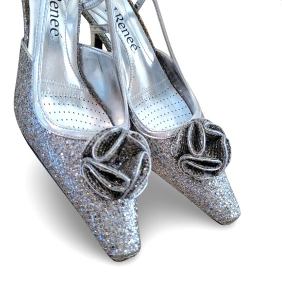 Party on Your Feet - J. Reneé Elisha Glam Slingback Pumps - Picture 7 of 12